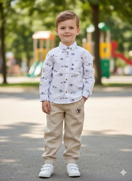 طقم ولادي قميص و بنطلون CIVIL